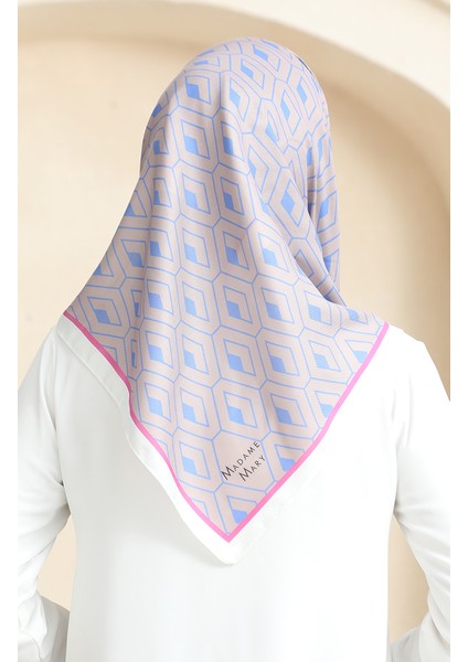 Soft Pamuk Eşarp 19094-20 Vizon Kot Mavi modelleri