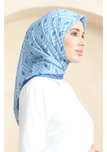 Soft Pamuk Eşarp 19094-05 Indigo Kot Mavi fiyatları