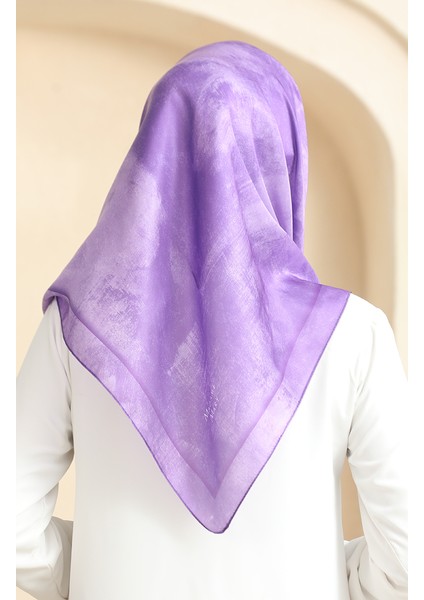 Kristal Eşarp 19095-13 Açık Mor modelleri