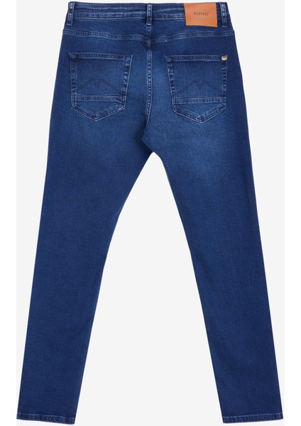 Normal Bel Slim Fit Mavi Erkek Denim Pantolon Vegas Slim - 1310 fiyatları