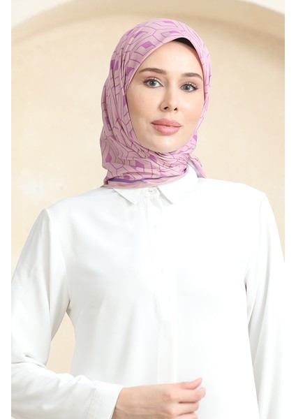 Soft Pamuk Eşarp 19094-21 Pudra Pembe