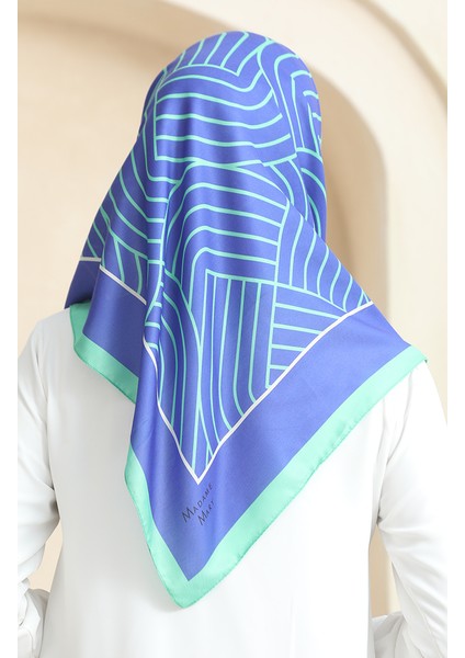 Soft Pamuk Eşarp 19089-06 Saks Yeşil modelleri