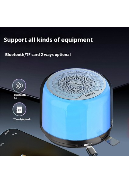 Taşınabilir Çok Fonksiyonlu Yüksek Kaliteli Küçük Çelik Top Subwoofer Bluetooth Hoparlör (Yurt Dışından)