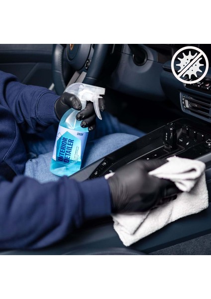 Q²m Interiordetailer Araç Içi Temizleyici - 1000 ml -Alkol Bazlı Dezenfektan indirimleri