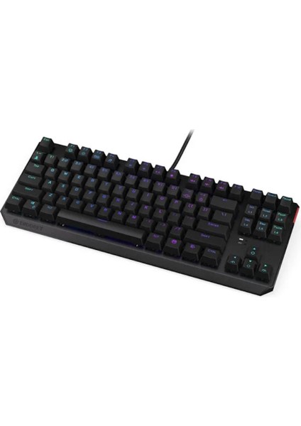 Thock Tkl Kailh Red Switch Rgb Türkçe Mekanik Kablolu Siyah Gaming Klavye (EY5A003)