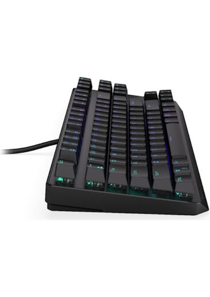 Thock Tkl Kailh Red Switch Rgb Türkçe Mekanik Kablolu Siyah Gaming Klavye (EY5A003)