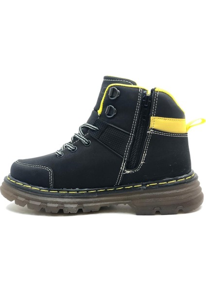 Cane Ortopedik Kaymaz Taban Unisex Çocuk Bot Siyah modelleri