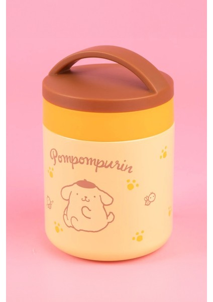 Sanrio Lisanslı Yalıtımlı Yemek Kabı (420ML) - Pompompurin