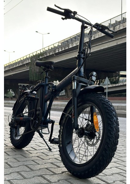 2025 Voniq 20 Jant Elektrikli Katlanır Bisiklet Fat Bike