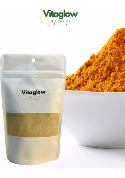 Vitaglow Havuç Tozu Carrot Powder Vegan Smoothieler Için Uygundur.