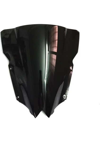 Yamaha Yzf R6 2008 2016 Uyumlu Çift Kabarcık Ön Cam Siyah