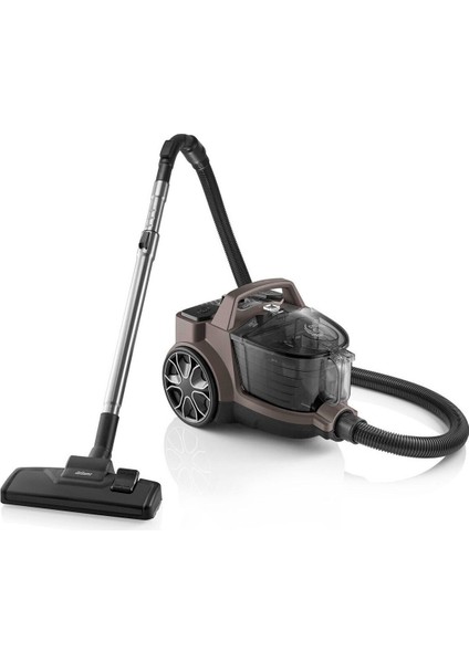 AR4077 Focus Pro Cyclone Filtreli 890 W Toz Torbasız, Hepa Filtreli Elektirikli Süpürge - Toprak