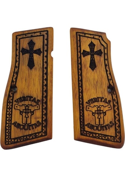 Silah Kabzası - Zig 14, Browning Hp, High Power 14, Dik Kasa, Browning Halkalı (Halka Için Kesim Yaptırmak Için Mesaj Atın), Halkasız ile Uyumlu - Sarı Renk - BRWHPSR006