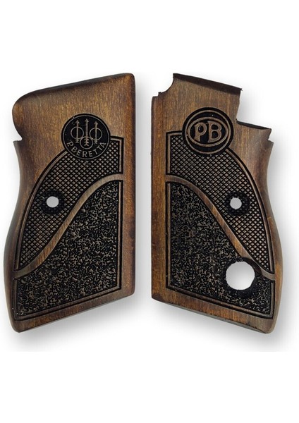 Silah Kabzası - Beretta Tek Düğme, 70 - 70S Puma ile Uyumlu - Koyu Kahverengi Renk - BRTM70CV007
