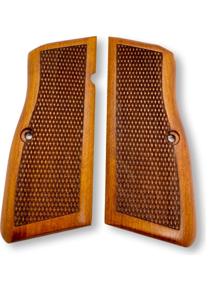 Silah Kabzası - Zig 14, Browning Hp, High Power 14, Dik Kasa, Browning Halkalı (Halka Için Kesim Yaptırmak Için Mesaj Atın), Halkasız ile Uyumlu - Sarı Renk - BRWHPSR004