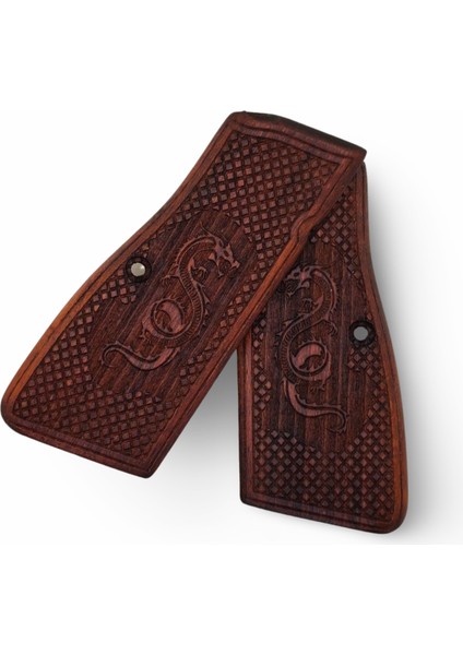 Silah Kabzası - Zig 14, Browning Hp, High Power 14, Dik Kasa, Browning Halkalı (Halka Için Kesim Yaptırmak Için Mesaj Atın), Halkasız ile Uyumlu - Tütün Renk - BRWHPTN002 fiyatları