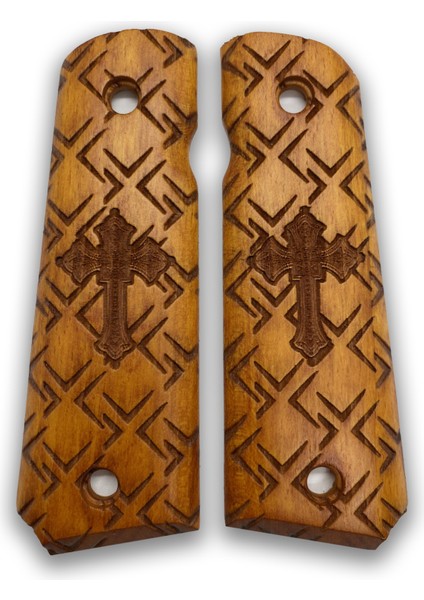 Silah Kabzası - Colt 1911, Girsan Mc 1911 ile Uyumlu - Sarı Renk - CLT1911SR054