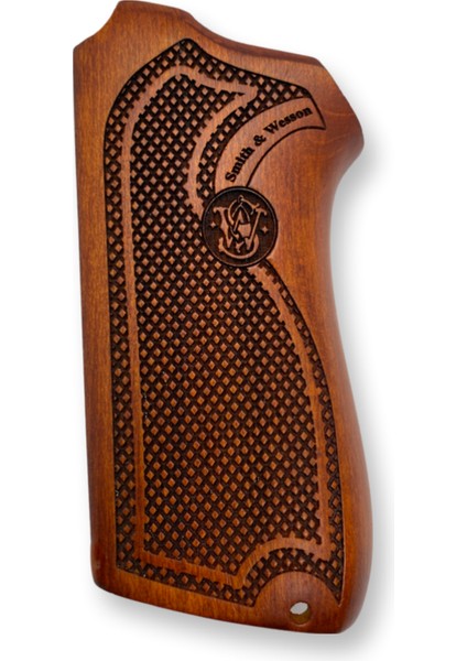 Silah Kabzası - Smithwesson MOD5906 ile Uyumlu - Meşe Renk - SW5906MS002