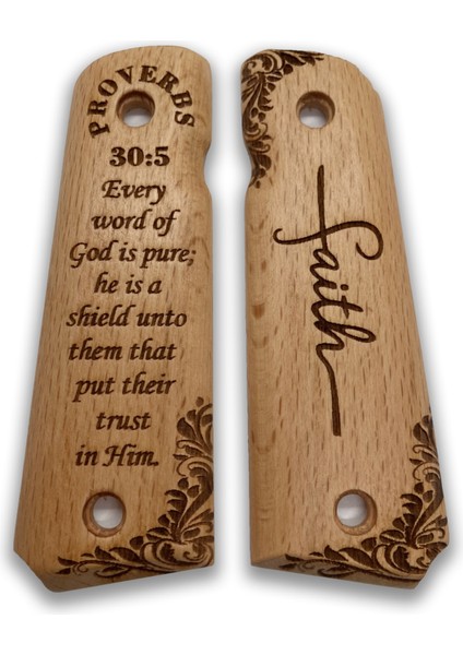 Silah Kabzası - Colt 1911, Girsan Mc 1911 ile Uyumlu - Sadece Vernik Uygulanmış - CLT1911SV048