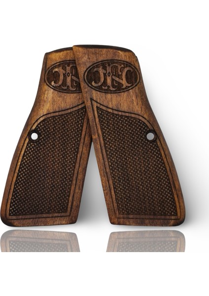 Silah Kabzası - Zig 14, Browning Hp, High Power 14, Dik Kasa, Browning Halkalı (Halka Için Kesim Yaptırmak Için Mesaj Atın), Halkasız ile Uyumlu - Koyu Kahverengi Renk - BRWHPCV052 fiyatları