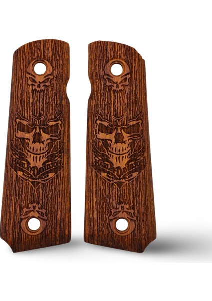 Silah Kabzası - Colt 1911, Girsan Mc 1911 ile Uyumlu - Tütün Renk - CLT1911TN018