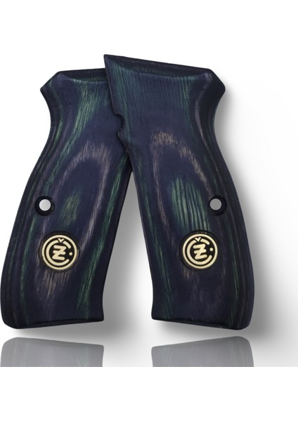 Silah Kabzası - Cz 75, Canik 55, S120, L120 ile Uyumlu - Sadece Vernik Uygulanmış - Lamine Malzemesinden Yapılma - Metal Logolu - LMCZ75SV069L1 fiyatları