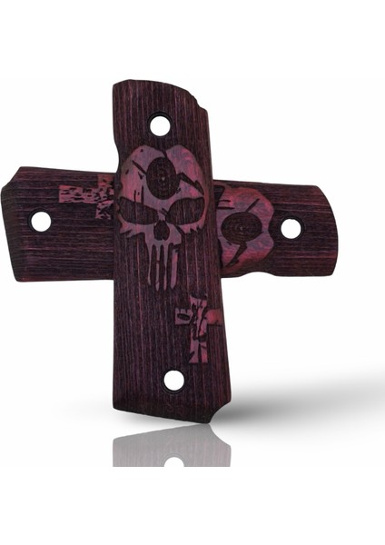 Silah Kabzası - Colt 1911, Girsan Mc 1911 ile Uyumlu - Bordo Renk - CLT1911BR005 modelleri