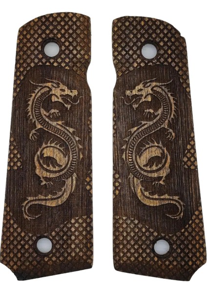 Silah Kabzası - Colt 1911, Girsan Mc 1911 ile Uyumlu - Açık Kahverengi Renk - CLT1911UC035
