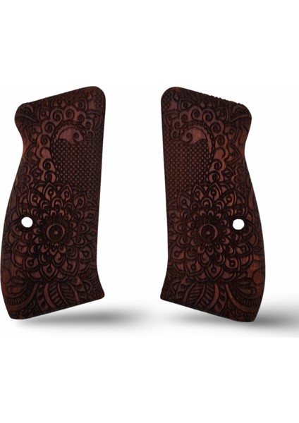 Silah Kabzası - Cz Kompakt, P-01 ile Uyumlu - Meşe Renk - CZCMPMS002