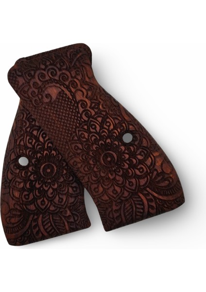 Silah Kabzası - Cz Kompakt, P-01 ile Uyumlu - Meşe Renk - CZCMPMS002 modelleri