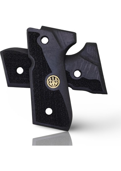 Silah Kabzası - Girsan Yavuz 16, Beretta F92 ile Uyumlu - Siyah Renk - Metal Logolu - BRTF92SY010L1 modelleri