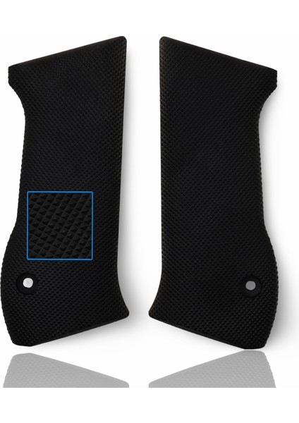 Silah Kabzası - Jericho 941, 941F, 941S, 941 Fs ile Uyumlu - Siyah Renk - Polimer Malzemesinden Yapılma - POJR941SY001