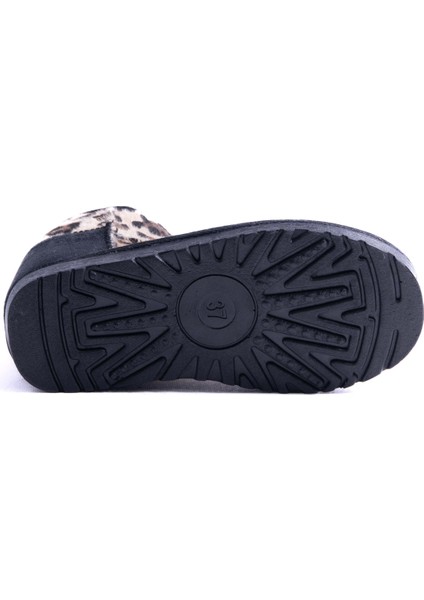Jules Siyah Leopar Detaylı Bot