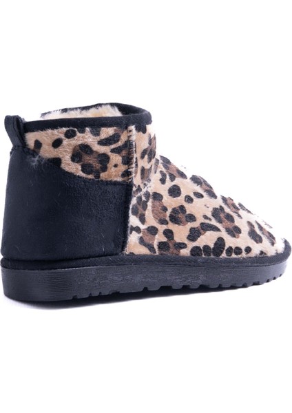 Jules Siyah Leopar Detaylı Bot