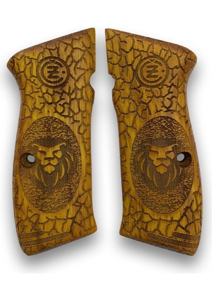 Silah Kabzası - Cz 75, Canik 55, S120, L120 ile Uyumlu - Sarı Renk - CZ75SR040