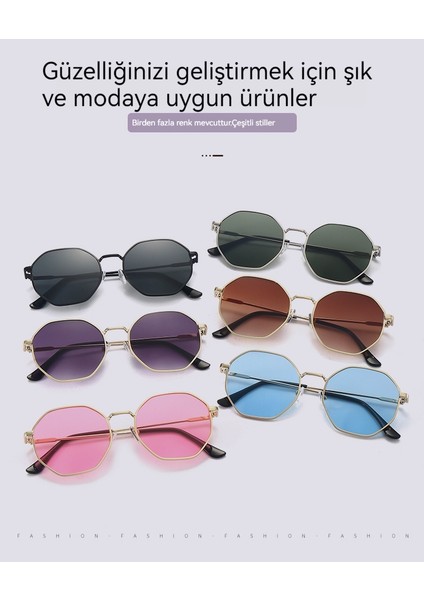 Kadın Yüksek Moda Uv Engelleyici Güneş Gözlüğü (Yurt Dışından)