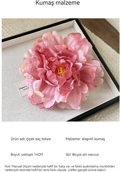 Ilkbahar ve Yaz Tatili Atmosferi Saç Aksesuarı (Yurt Dışından)