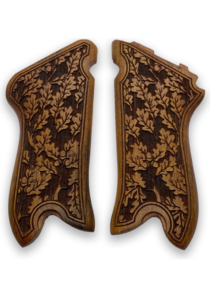 Silah Kabzası - Luger P08, 1917 Parabellum ile Uyumlu - Sarı Renk - LGRP08SR003