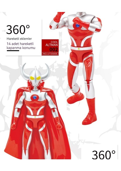 Çocuk Oyuncakları Süper Kahraman Ultraman Seven (Yurt Dışından)