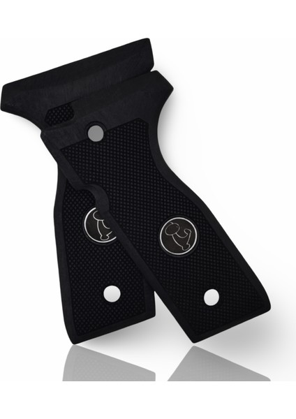 Silah Kabzası - Beretta Stoeger 8000F, 8000FL, 8040F, 8045FT, Cougar 8000 ile Uyumlu - Siyah Renk - Metal Logolu - BRTCGRSY001L1 fiyatları