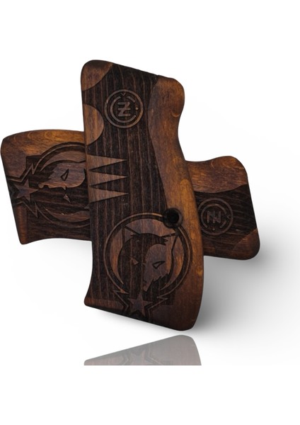 Silah Kabzası - Cz Kompakt, P-01 ile Uyumlu - Koyu Kahverengi Renk - CZCMPCV017 modelleri