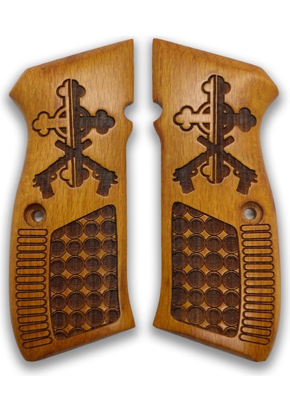 Silah Kabzası - Cz 75, Canik 55, S120, L120 ile Uyumlu - Sarı Renk - CZ75SR029