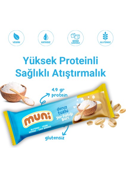 Yer Fıstığı Barı, Mixed Paket, 40 gr x 12 Adet