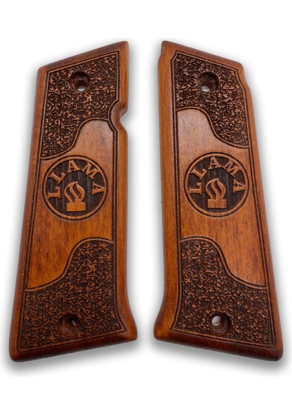 Silah Kabzası - Llama 9mm, Llama Ix (Llama 1911) ile Uyumlu - Meşe Renk - LLM45MS004