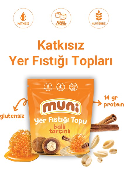 Yer Fıstığı Topu, Mixed Paket, 80 gr x 6 Adet