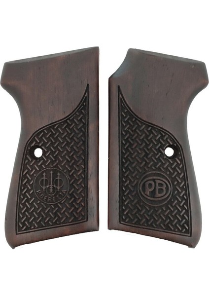 Silah Kabzası - Beretta 51-52 ile Uyumlu - Koyu Kahverengi Renk - BRT5152CV001