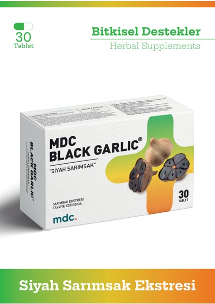 Black Garlic Sarımsak Ekstresi 30 Tablet