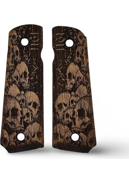 Silah Kabzası - Colt 1911, Girsan Mc 1911 ile Uyumlu - Açık Kahverengi Renk - CLT1911UC020