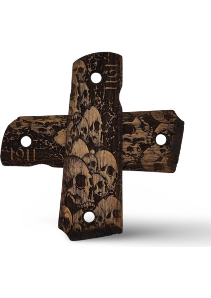 Silah Kabzası - Colt 1911, Girsan Mc 1911 ile Uyumlu - Açık Kahverengi Renk - CLT1911UC020 modelleri