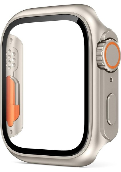 Koruyucu Kılıf, Apple Watch Series Se/6/5/4 ile Uyumlu 44MM, Ekran ve Kasa Koruyucu, Ultra Dönüştürücü